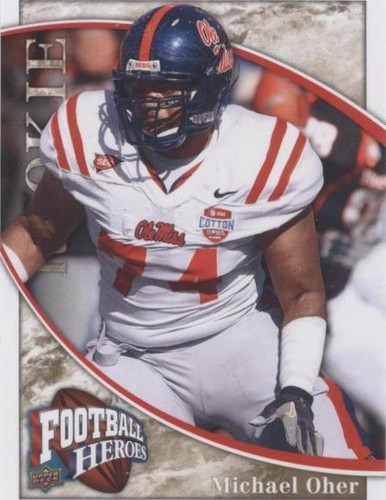 2009 Upper Deck Football Heroes Michael Oher #188