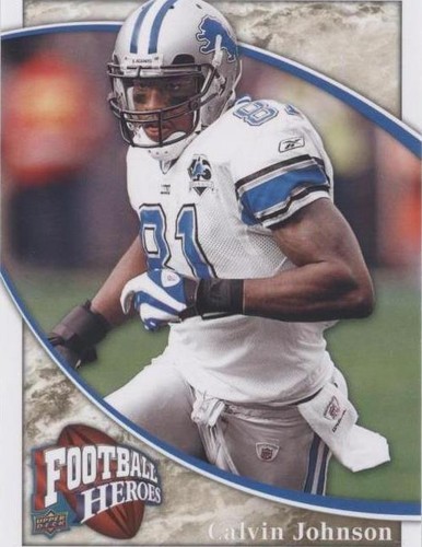 2009 Upper Deck Football Heroes Calvin Johnson #98