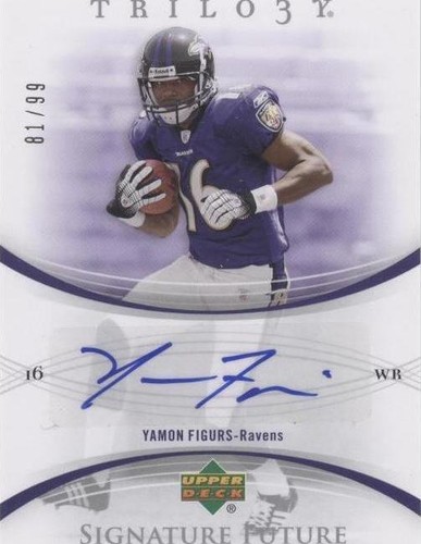 2007 Upper Deck Trilogy Yamon Figurs #FS-YF