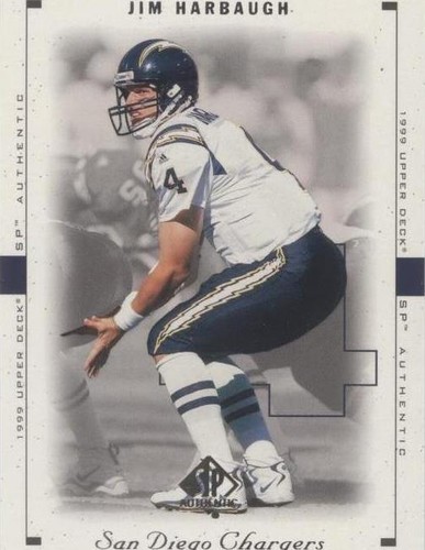 1999 SP Authentic Jim Harbaugh #72