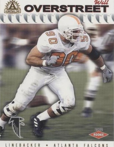2002 Pacific Adrenaline Will Overstreet #17