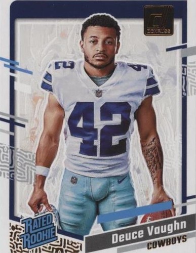 2023 Panini Donruss Deuce Vaughn #42