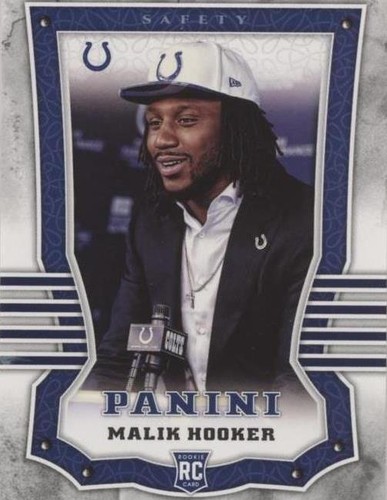 2017 Panini Malik Hooker #169