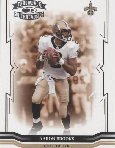 2005 Donruss Throwback Threads Aaron Brooks #90