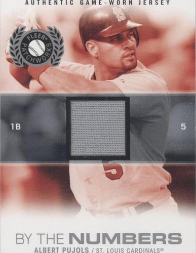 2005 Fleer Patchworks - Albert Pujols #BTN-AP