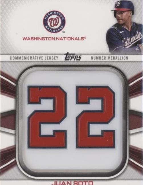 2022 Topps Series 1 - Juan Soto #JNM-JS