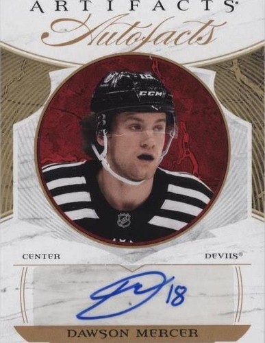 2022-23 Upper Deck Artifacts - Dawson Mercer #AF-DM