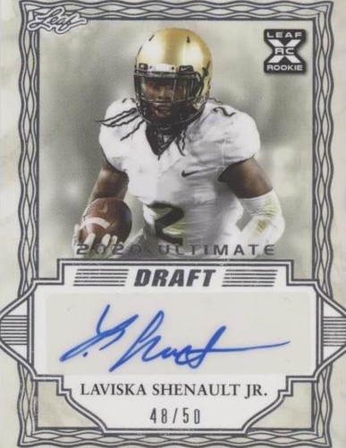 2020 Leaf Ultimate Draft Laviska Shenault Jr. #BA-LSJ