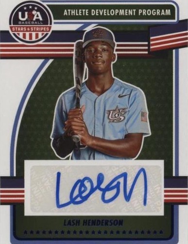 2023 Panini USA Baseball Stars & Stripes - Lash Henderson #ADPS-LH