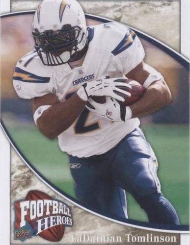 2009 Upper Deck Football Heroes LaDainian Tomlinson #4