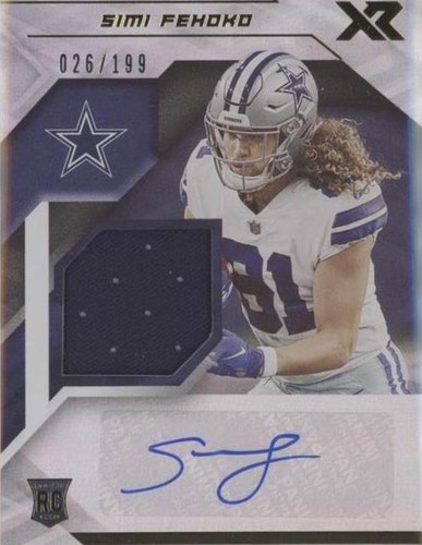 2021 Panini XR Simi Fehoko #RSA-SFE