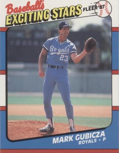 Fleer Baseball's Eciting Stars 1987 - Mark Gubicza #20