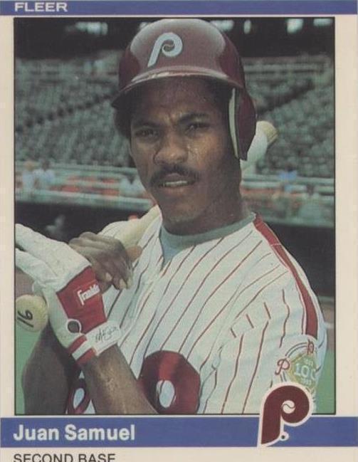 1984 Fleer - Juan Samuel #47