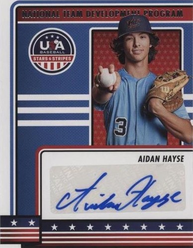 2023 Panini USA Baseball Stars & Stripes - Aidan Hayse #NTDP-AH