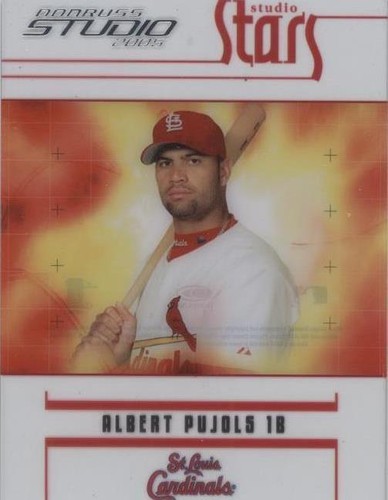 2005 Donruss Studio - Albert Pujols #S-42