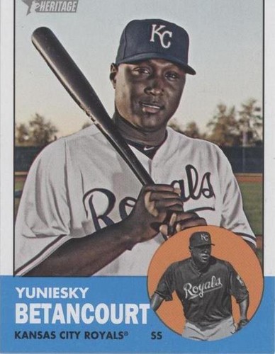 2012 Topps Heritage - Yuniesky Betancourt #156
