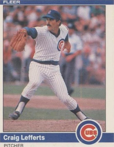 1984 Fleer - Craig Lefferts #496