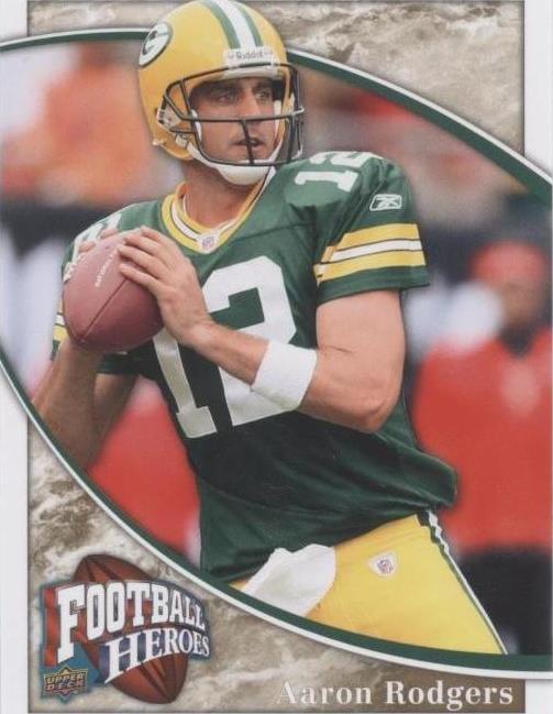 2009 Upper Deck Football Heroes Aaron Rodgers #83
