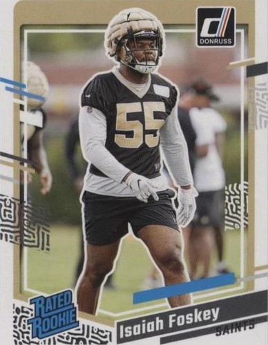 2023 Panini Donruss Isaiah Foskey #373