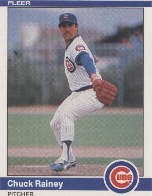 1984 Fleer - Chuck Rainey #502