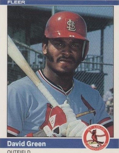 1984 Fleer - David Green #323