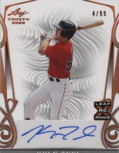 2023 Leaf Trinity - Kyle Teel #BA-KT1