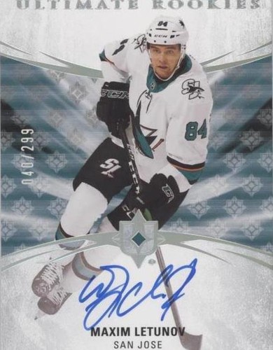 2020-21 Upper Deck Ultimate Collection - Maxim Letunov #182