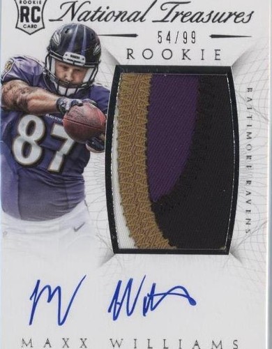 2015 Panini National Treasures Maxx Williams #131