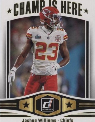 2023 Panini Donruss Joshua Williams #CIH-20