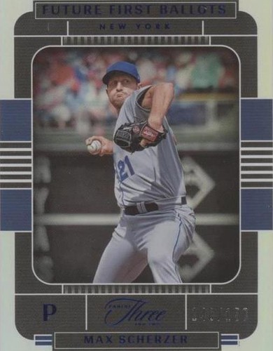 2022 Panini Three and Two - Max Scherzer #FFB-7