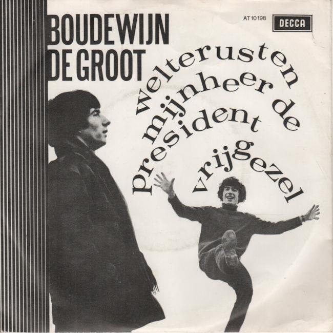 Boudewijn De Groot Welterusten Mijnheer De President 1966 Holland Great Conditio