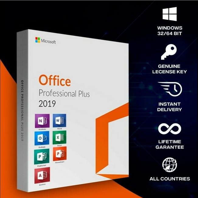 Купить Офисная программа Office 2019 Professional Plus Microsoft Office ...