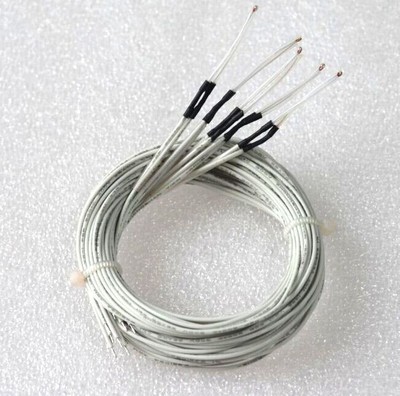 10 PCS 100K ohm 3950 1% NTC Thermistor With Cable Finished for 3D Printer 