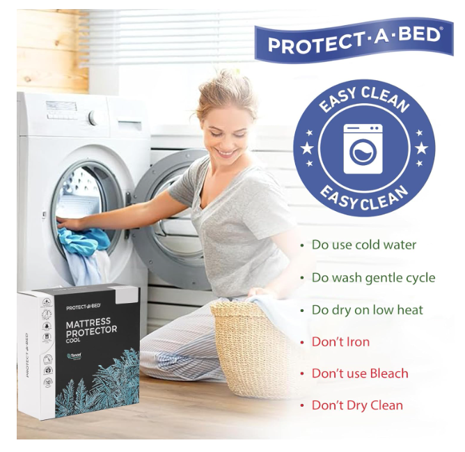 Cooling Mattress Protector - King - Protect-A-Bed