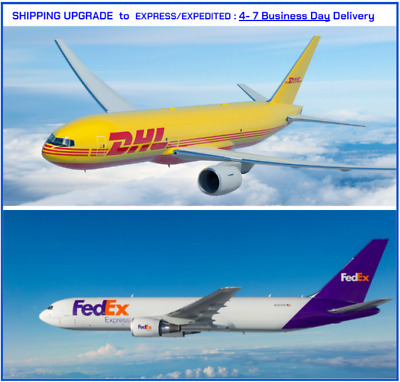 SHIPPING UPGRADE to EXPRESS  Expedited  5-7 Business Day Delivery EMS DHL FEDEX