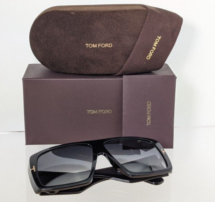 Pre-owned Tom Ford Brand Authentic  Sunglasses Ft Tf 1036 01b Raven Tf1036 60mm In Gray