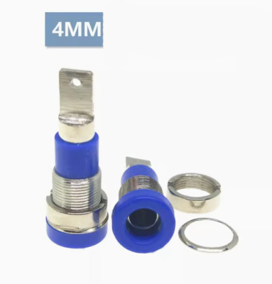2mm 4mm Banana Plug Socket Binding Post Female Jack Connector Adapter 10A 24A