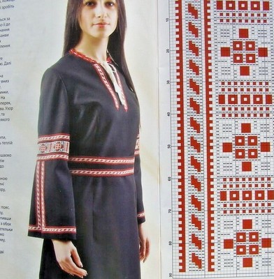 Borders and accesories Embroidery Workshop magazine Cross stitch Pattern issue 4