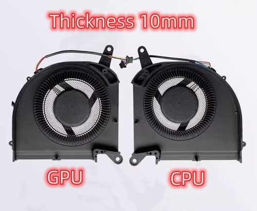 CPU+GPU冷却ファン 交換用 ギガバイト Aero 15 ファン2個