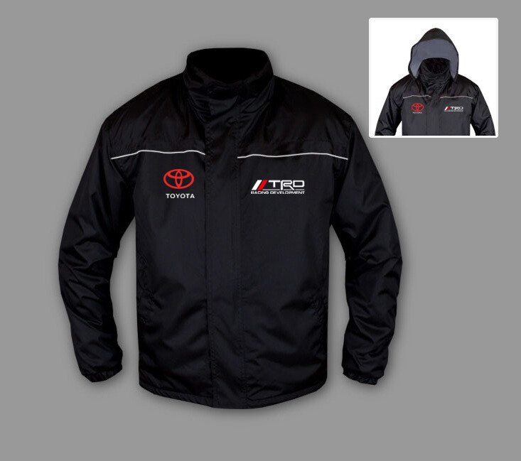 New Men Toyota TRD Windbreaker Jacket Motor Sport Clothing