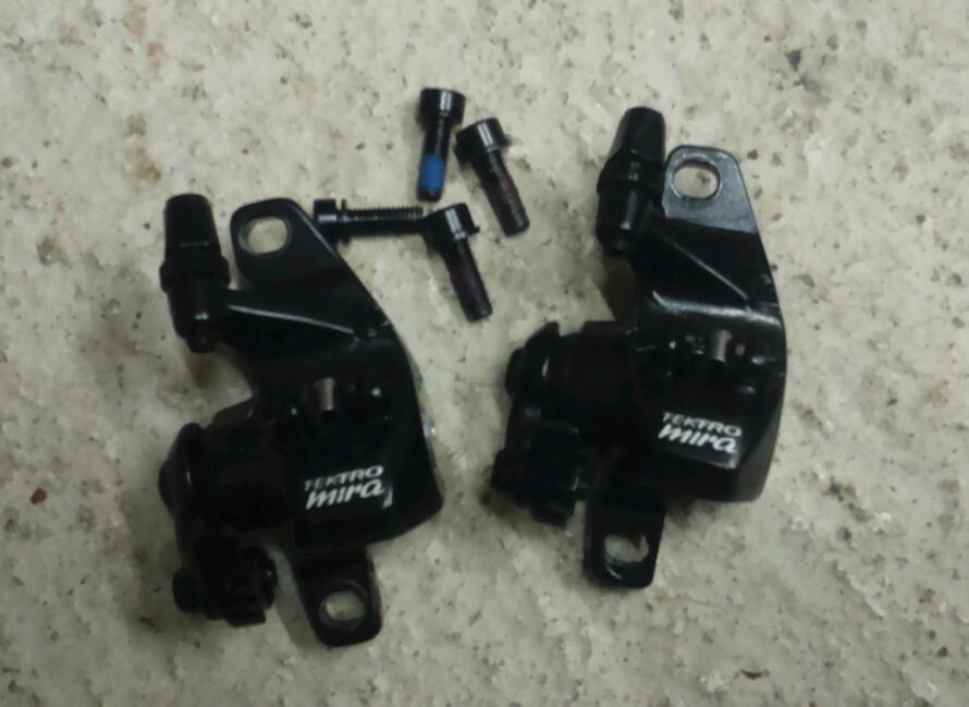 Tektro Mira Mechanical Disc Brakes and 160mm Rotors | in Currie ...
