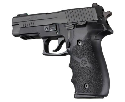 Hogue 26000 Rubber Grip for Sig Sauer P226 w/ Finger Grooves Black