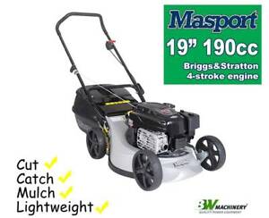 Masport BWM AL191 19inch Commercial Lawn Mower, Light ...