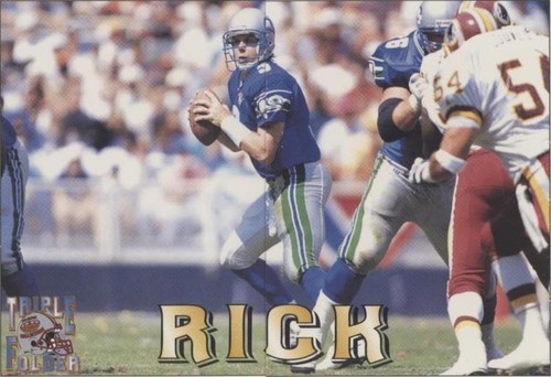 1994 Pacific Triple Folders Rick Mirer #30