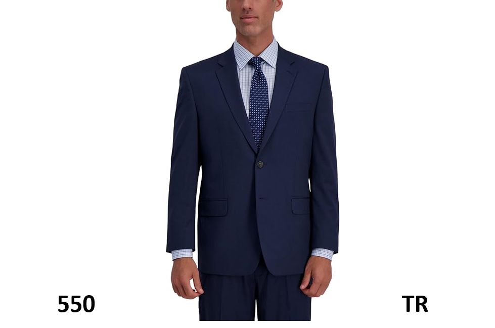 J.M. Haggar Men's Premium Stretch Classic Fit Suit Separate Coat Big & Tall, 40R