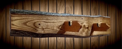 Rustic Sword Rack Display Military Saber Katana Samurai Handcrafted