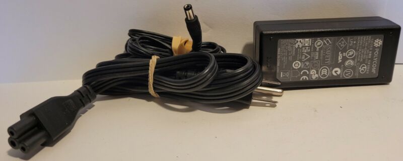 1 New  Adapter Power Charger Cord For Polycom 1465-42340-001 