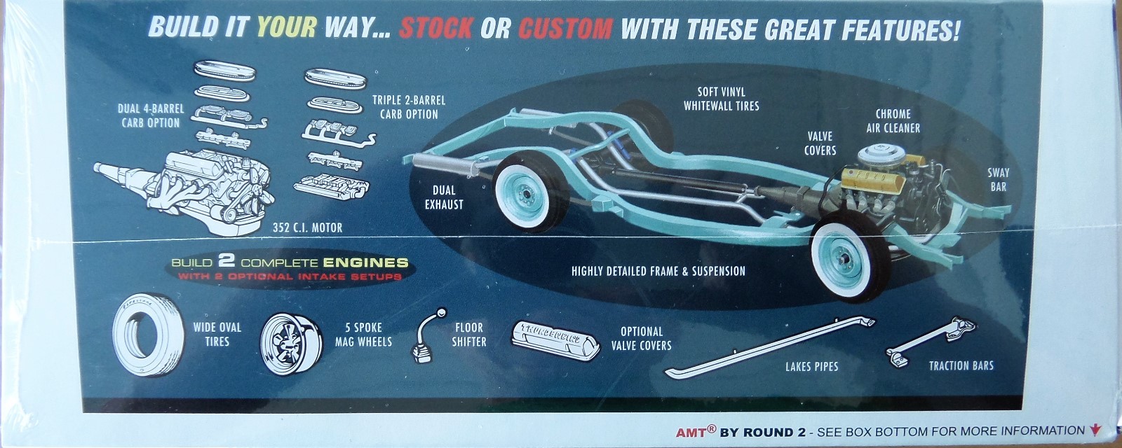 amt 1960 Ford Starliner, New (2016), Factory Sealed Box