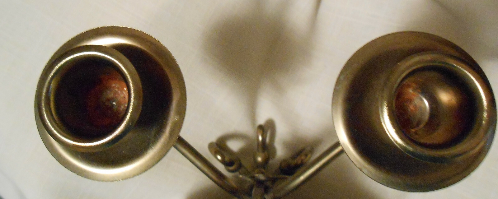 Brass Wall Sconce Candle Holder