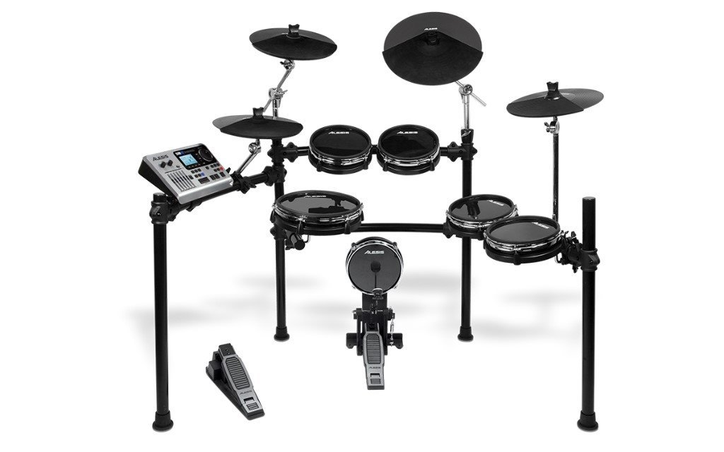 Alesis DM10 6 piece kit with 2 crashes, ride and hi hat with triple